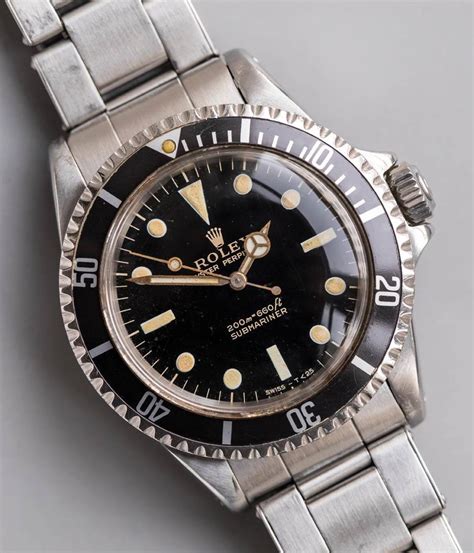 rolex 5513 gilt dial price